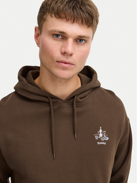 Solid Sweatshirt Mullet 21108363 Schwarz Regular Fit Modivo