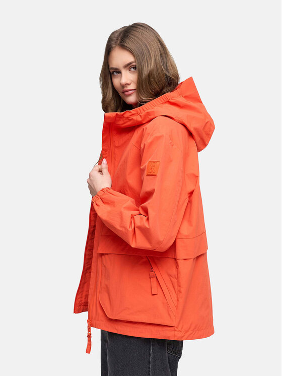 Navahoo Navahoo Kurtka przejściowa Donnerwetter Pomarańczowy Regular Fit