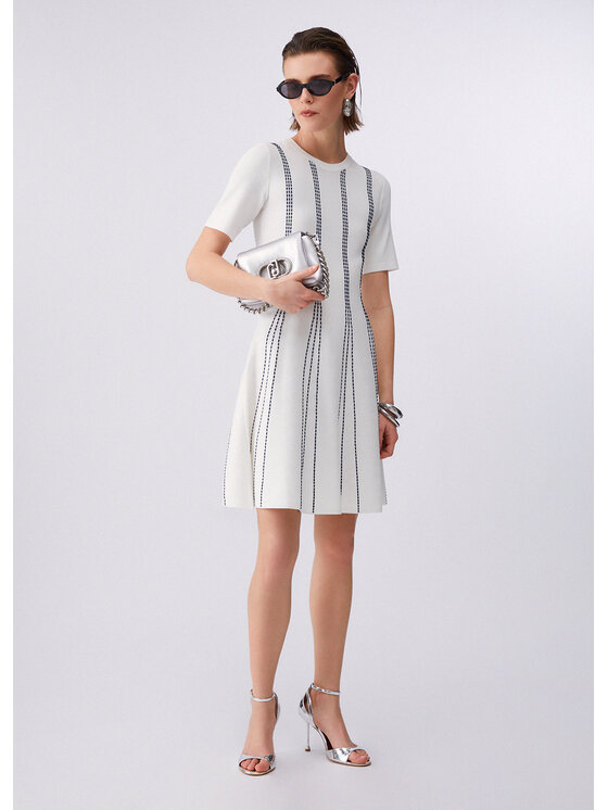 Liu Jo Liu Jo Abito da sera WA6145MA81R03A83 Bianco Regular Fit