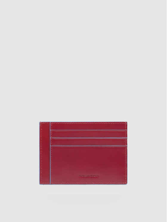 Piquadro Piquadro Etui na karty kredytowe 651 Czerwony