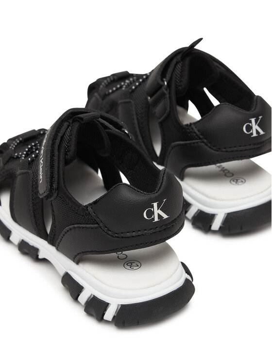 Calvin Klein Calvin Klein Sandali Velcro Sandal V1B2-83320-1591 Nero