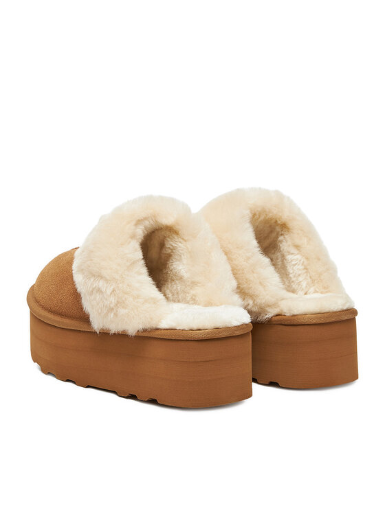 DeeZee DeeZee Hausschuhe DZ-AW12 Braun