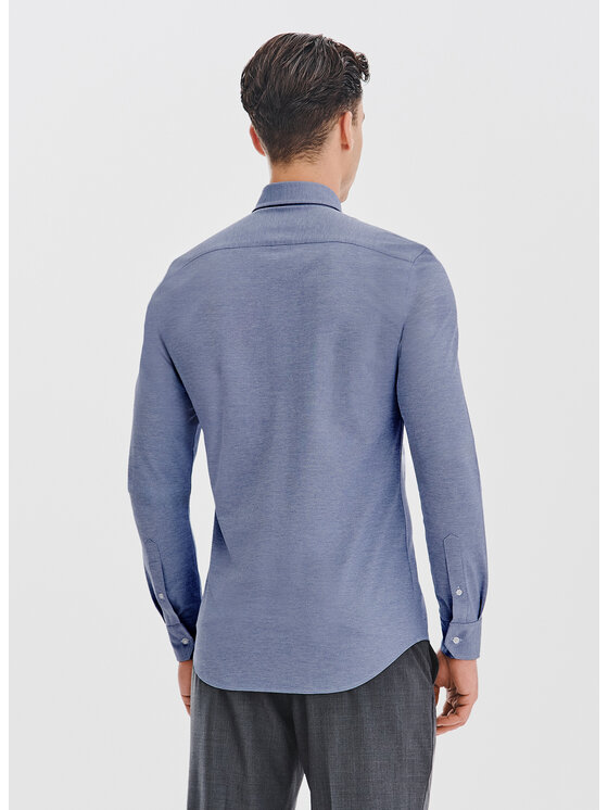 Pako Lorente Pako Lorente Koszula P25WF-1X-010 Niebieski Slim Fit