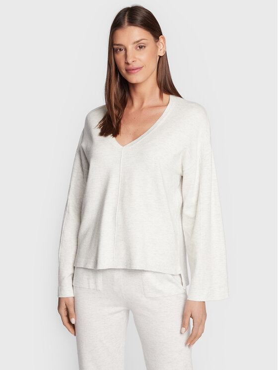 Etam Pulover Belissa 6535609 Siva Relaxed Fit