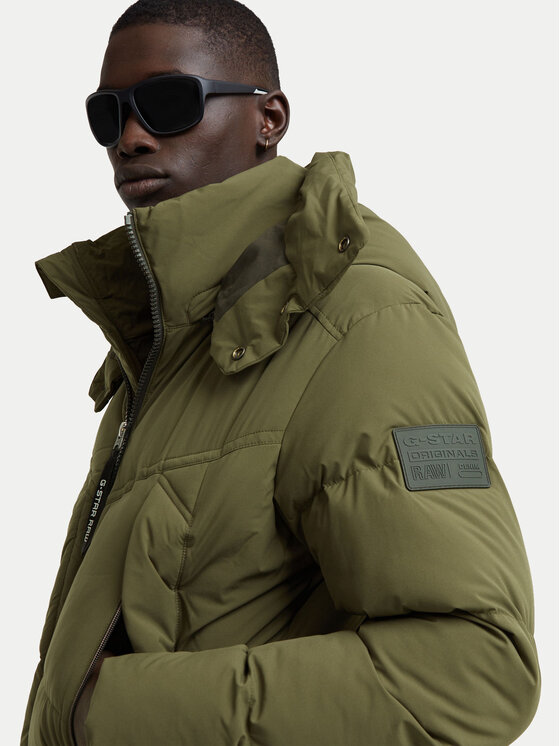 G-Star Raw G-Star Raw Kurtka zimowa G- Whistler D25347-D518 Zielony Regular Fit