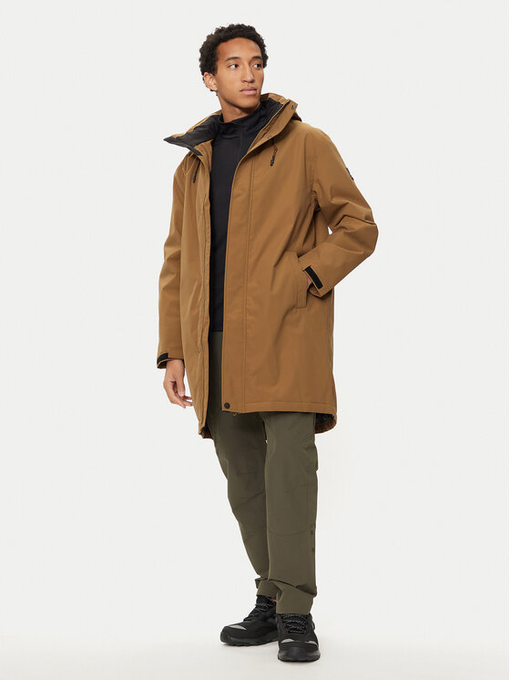 Whistler Whistler Куртка парка Volcan M W244052 Коричневий Regular Fit