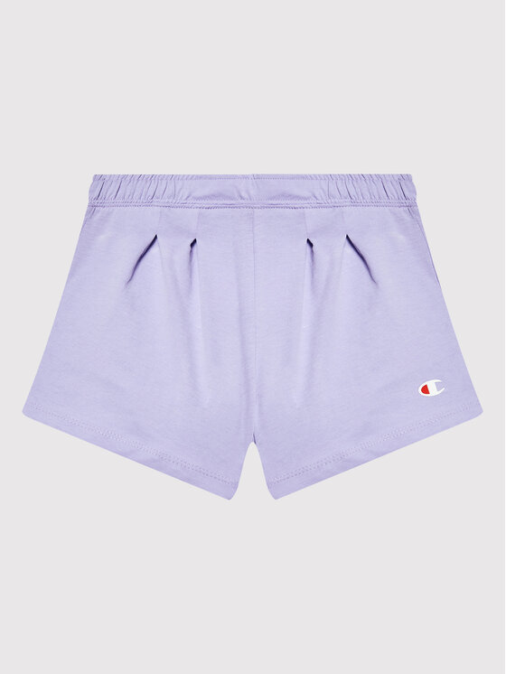 Champion Champion Набір футболка і спортивні шорти 404397 Фіолетовий Custome Fit
