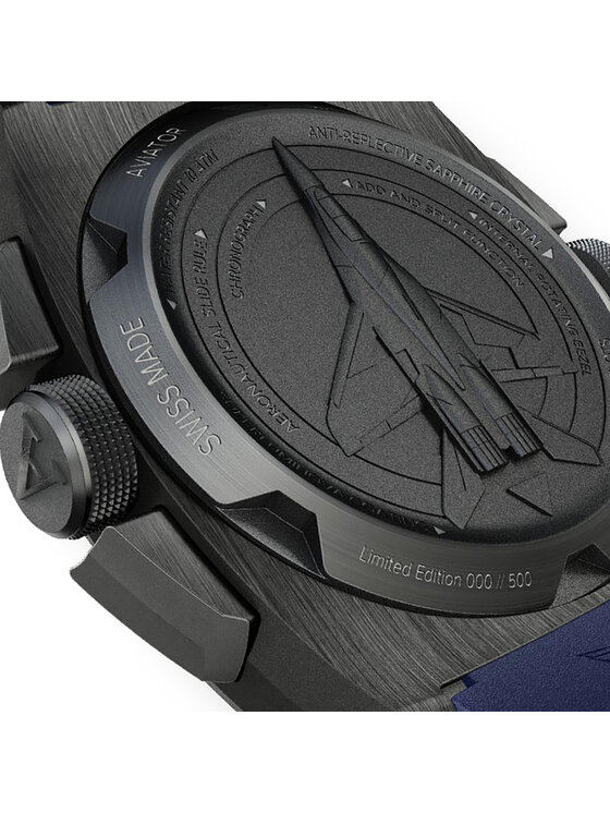 Aviator Aviator Zegarek M.2.30.5.213.6.BMIG-29 Czarny