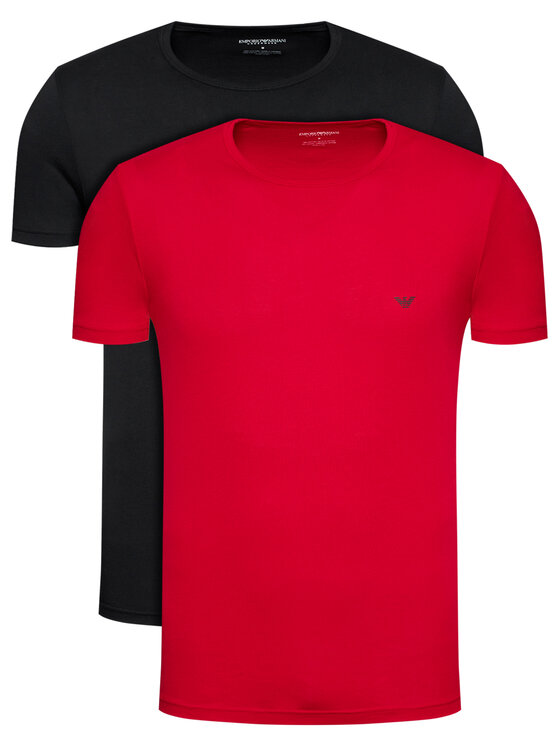 Set di 2 T-shirt 111267 1P722 01621 Nero Regular