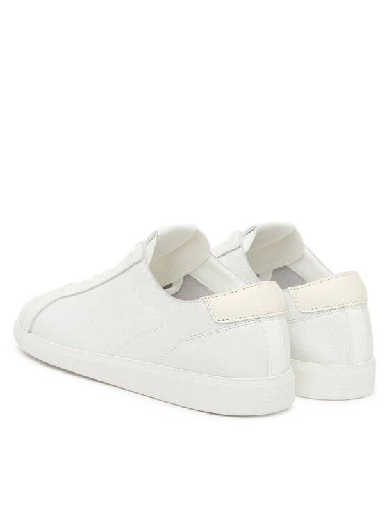 Calvin Klein Jeans Calvin Klein Jeans Sneakersy Low Profile Cupsole Tmb Lth YM0YM01331 Bílá