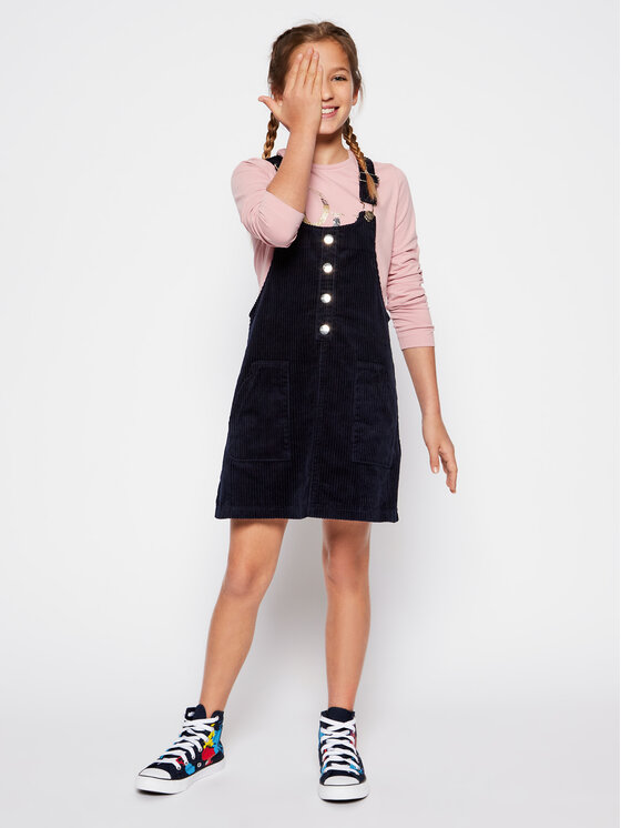 Vestito da giorno 7955 Blu scuro Regular Fit