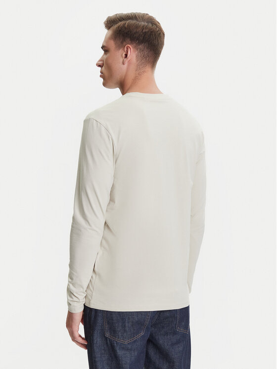 BOSS BOSS S dlouhým rukávem Tchark 50473286 Béžová Regular Fit