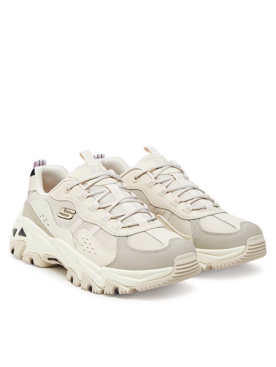 Skechers Skechers Sneakersy D'Lites Hiker 180128/NTMT Beżowy