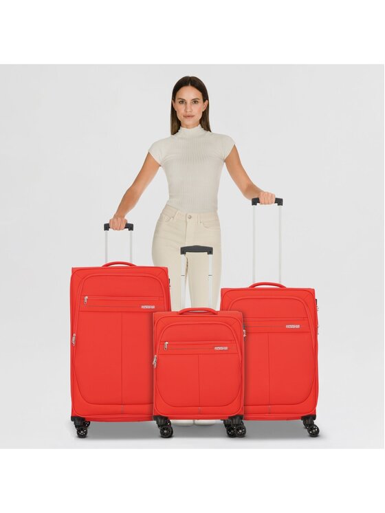 American Tourister American Tourister Komplet walizek 318108 Czerwony