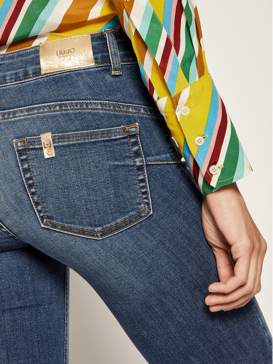 Liu Jo Liu Jo Džinsi UXX037 D4186 Tumši zils Slim Fit