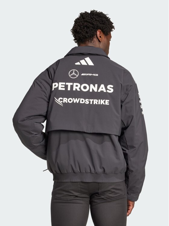 adidas adidas Kurtka anorak 142329 Czarny Loose Fit