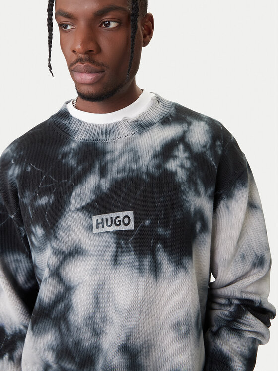 HUGO HUGO Mikina Sestroy 50553584 Černá Regular Fit
