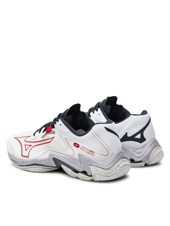 Mizuno Mizuno Batai uždaroms aikštelėms Wave Lightning Z8 V1GA2400 Balta
