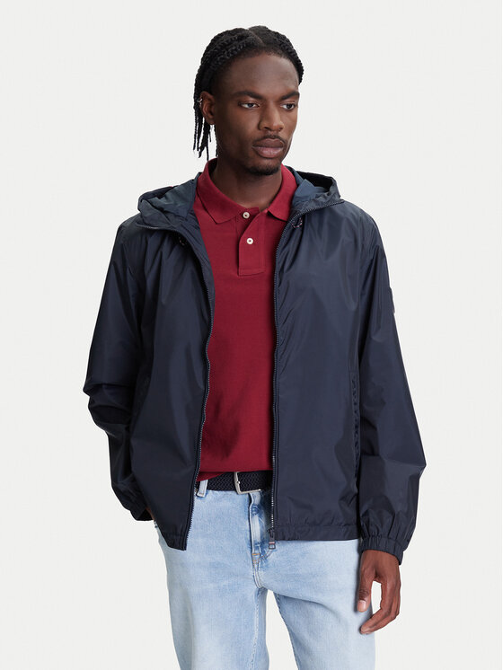 Tommy Hilfiger Tommy Hilfiger Kevad-sügis jope MW0MW40225 Tumesinine Regular Fit