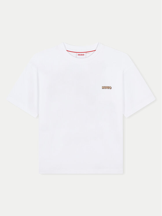 HUGO Hugo Тишърт G00151 D Бял Regular Fit