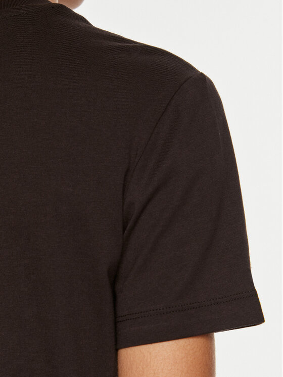 Just Cavalli Just Cavalli T-shirt 77PAHT03 Crna Slim Fit