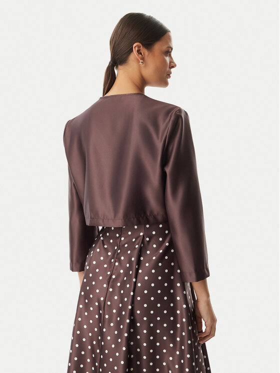 Rinascimento Rinascimento Bolero CFC0127677003 Tamsiai ruda Regular Fit