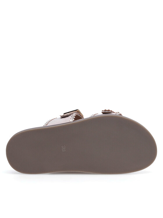 Sergio Bardi Sergio Bardi Pantoletten SERGIO BARDI-WI29-03-M24-SB Beige