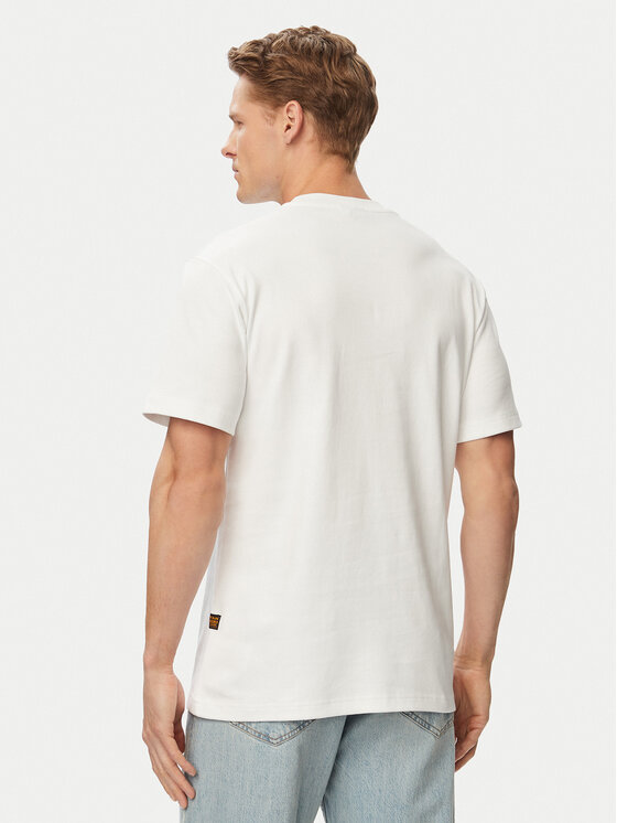 G-Star Raw G-Star Raw T-shirt 90s Logo D28921-D976 Bijela Regular Fit
