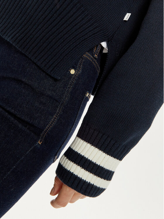 Guess Jeans Guess Jeans Kardigāns W4BR81 Z3HM1 Tumši zils Regular Fit