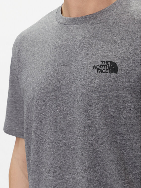 The North Face The North Face T-shirt Simple Dome NF0A87NG Siva Regular Fit