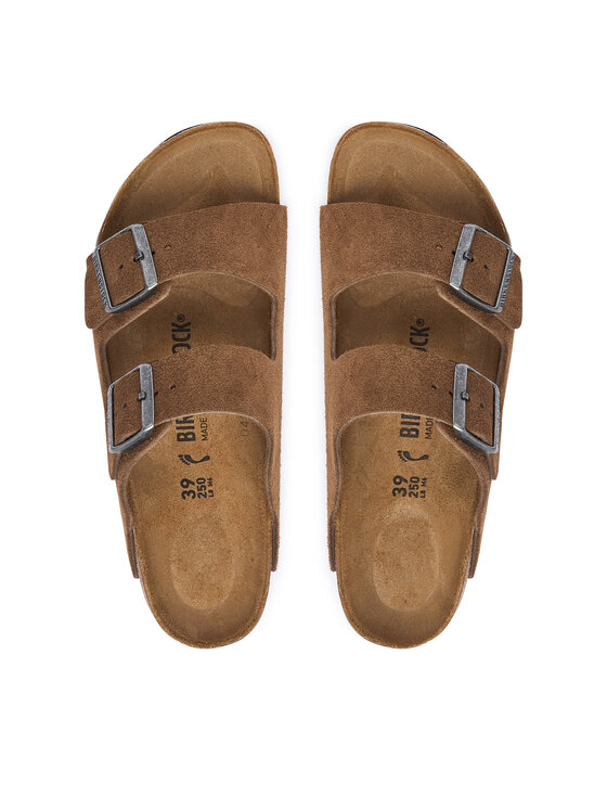 Birkenstock Birkenstock Чехли Arizona 1032717 Тъмнобежов
