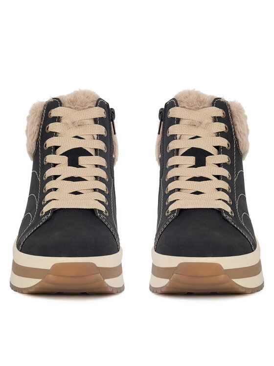 Rieker Revolution Lifestyle Rieker Revolution Lifestyle Škornji W0961-01 Črna