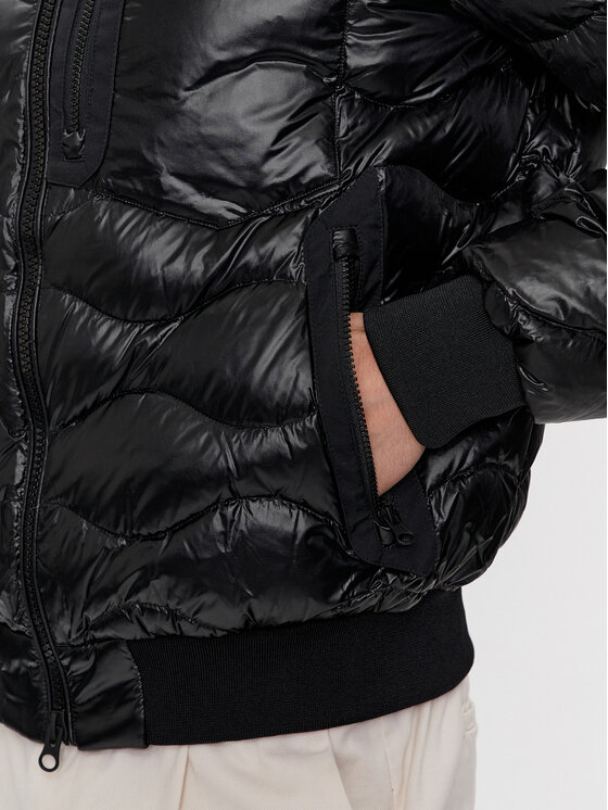 Blauer Blauer Zimska jakna 23WBLUC03004 Črna Regular Fit