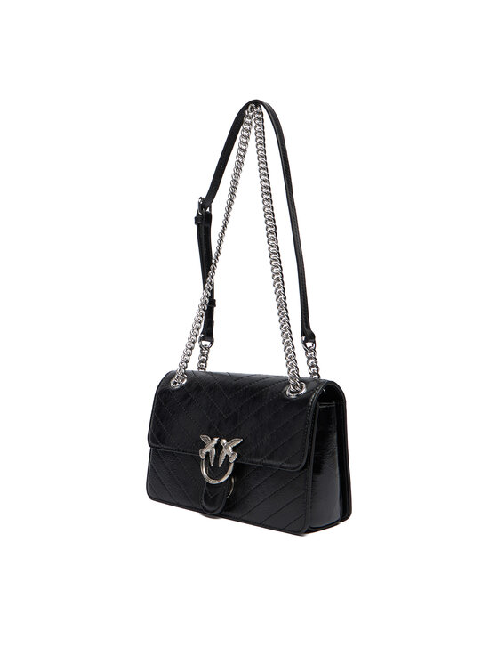 PINKO PINKO Rankinė Love One Light Mini Al 25-26 PLTT 106173 A2JC Juoda