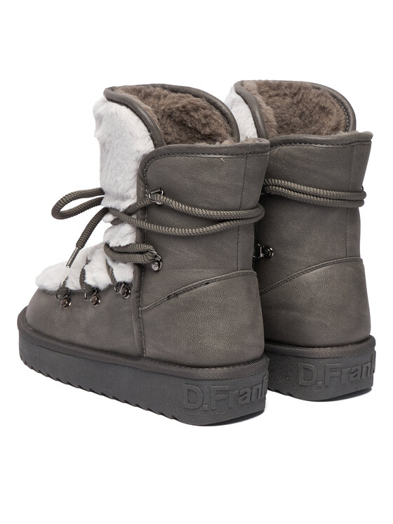 D.Franklin D.Franklin Stivali da neve DFSH370022 Grigio