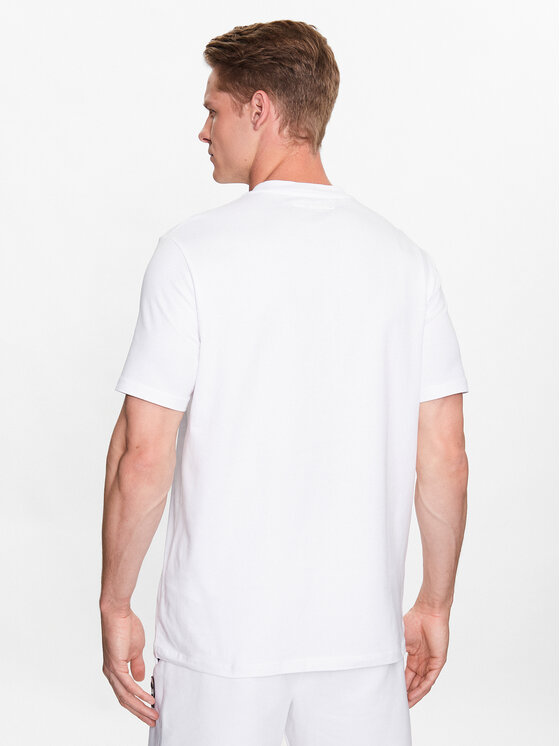 KARL LAGERFELD KARL LAGERFELD T-Shirt 755024 532221 Biały Regular Fit