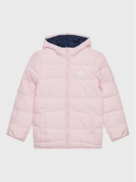 adidas adidas Vatovaná bunda Frosty Winter HM5237 Růžová Regular Fit