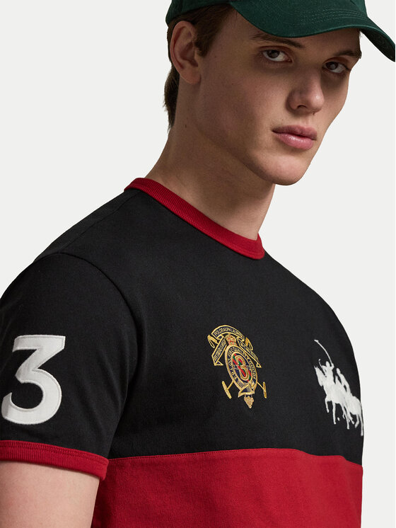 Polo Ralph Lauren Polo Ralph Lauren Футболка 710B14218001 Чорний Regular Fit
