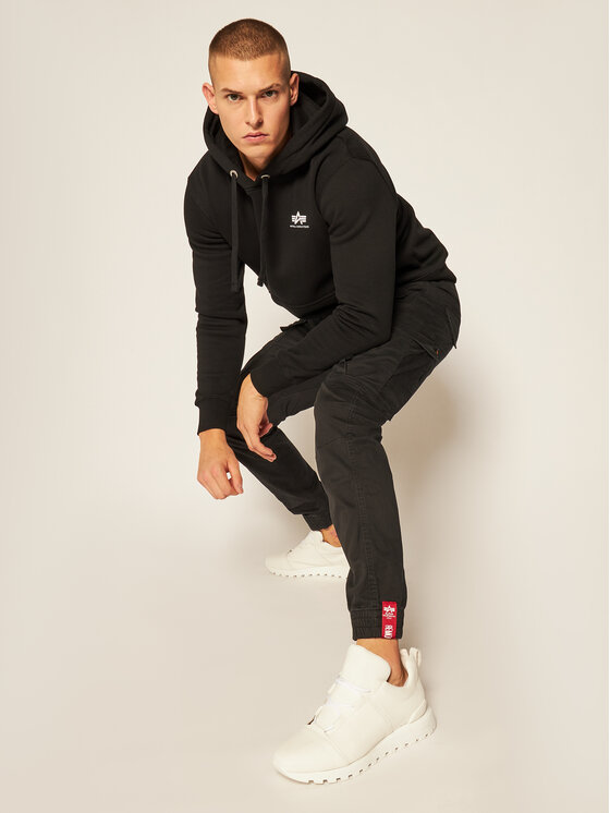 Alpha Industries Alpha Industries Jogger Airman 188201 Μαύρο Tapered Fit