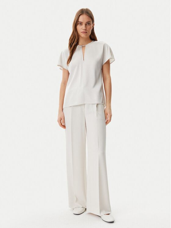 Calvin Klein Calvin Klein Bluzka K20K208191 Szary Regular Fit