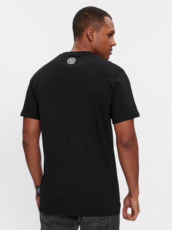 Plein Sport Plein Sport T-shirt SADC MTK6929 SJY001N Nero Regular Fit