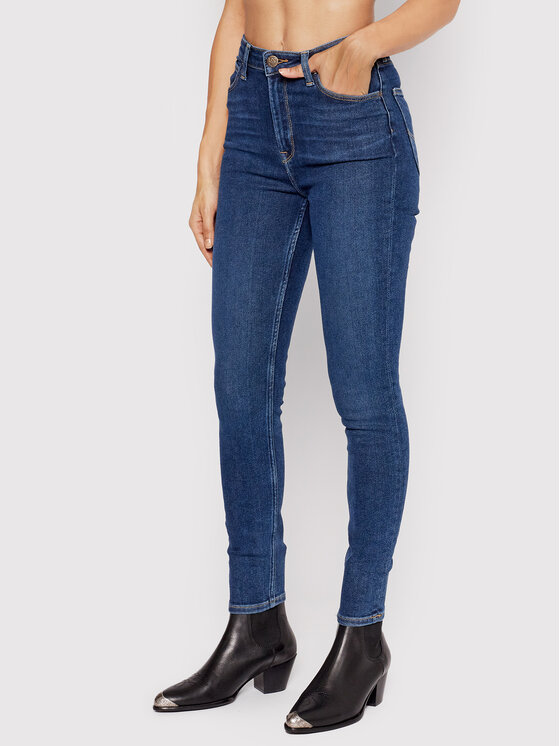 Lee Lee Jeans Ivy L32ETVVA 112143844 Blu scuro Super Skinny Fit
