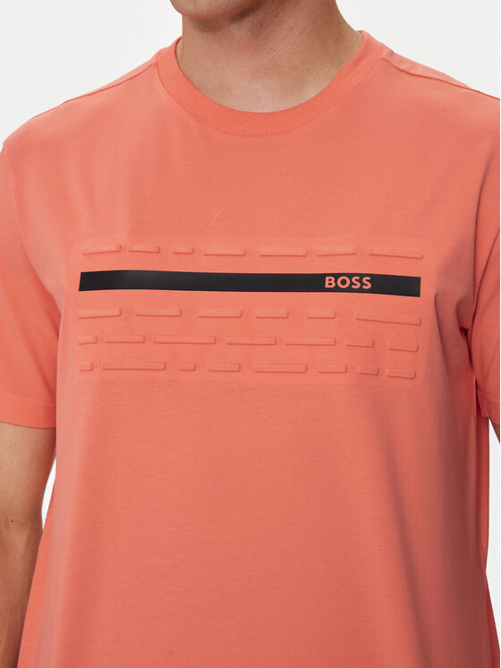 BOSS BOSS T-särk Tee 4 50513010 Oranž Regular Fit