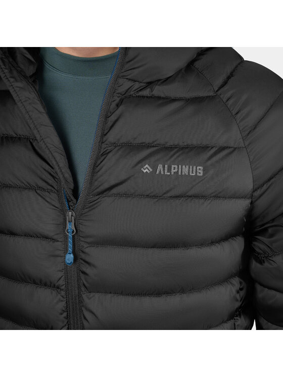 Alpinus Alpinus Kurtka przejściowa Hozat Czarny Regular Fit