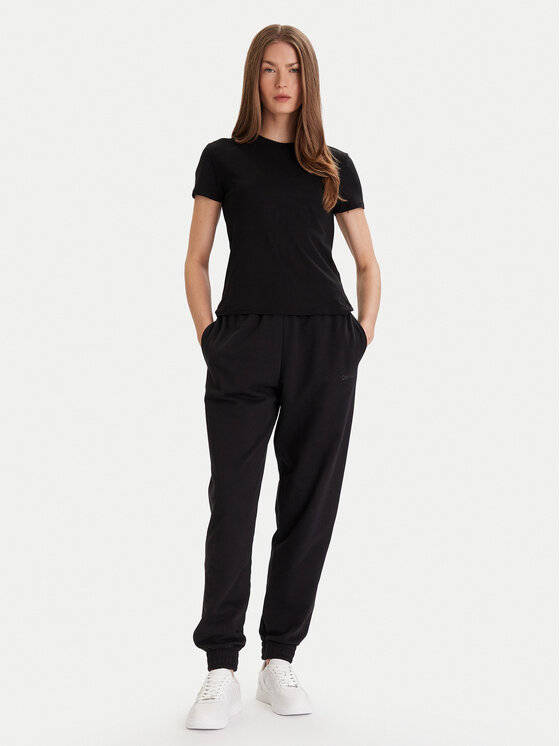 Calvin Klein Underwear Calvin Klein Underwear Melegítő alsó LV00QS7515 Fekete Regular Fit