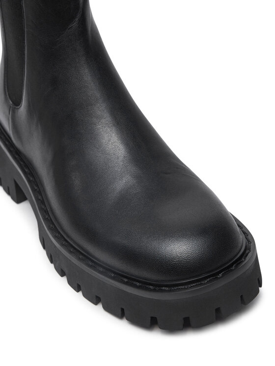 MICHAEL Michael Kors MICHAEL Michael Kors Kotníková obuv s elastickým prvkem 40F4ASFE6L Černá