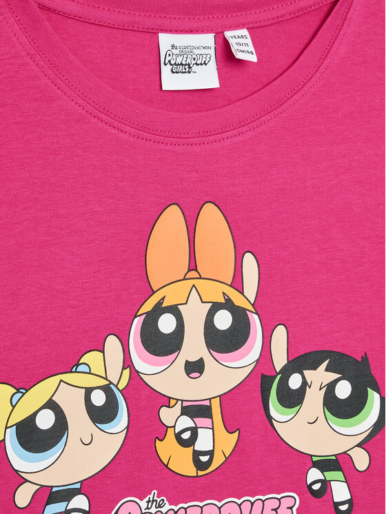 OVS OVS Bluza THE POWERPUFF GIRLS 1634768 Roza Regular Fit
