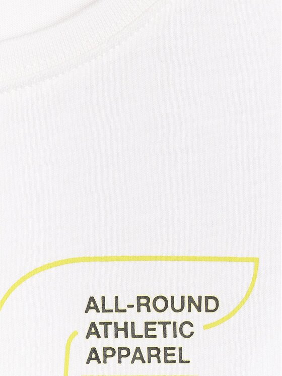 4F 4F T-shirt 4FJWAW25TTSHM2417-10S Bianco Regular Fit