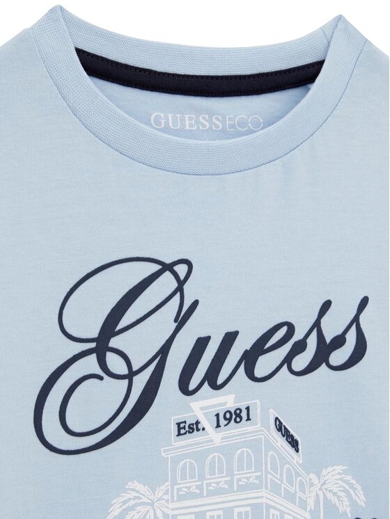 Guess Kids Guess Kids T-shirt SS T-SHIRT Celeste Regular Fit