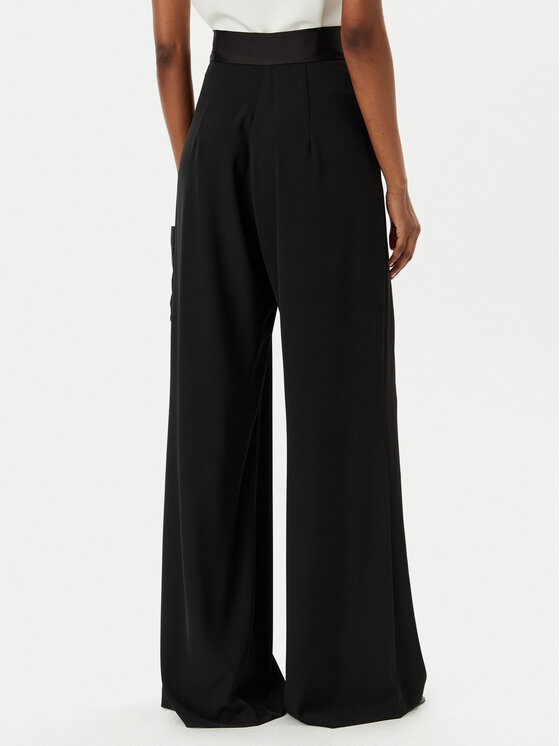 Rinascimento Rinascimento Stoffhose CFC0122612003 Schwarz Regular Fit